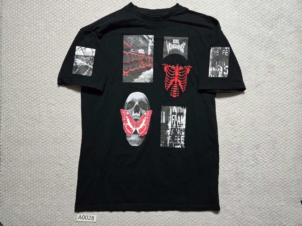 Rebel Vengeance Graphic Print T-Shirt ~ Men’s XL ~ Black ~